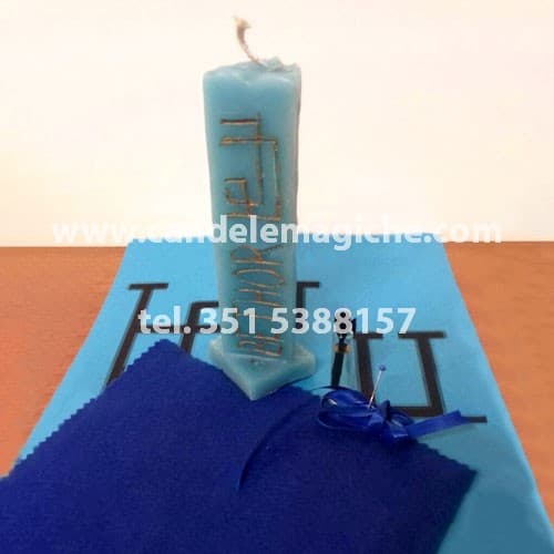 candela azzurra dell'arcangelo bethor per rituale