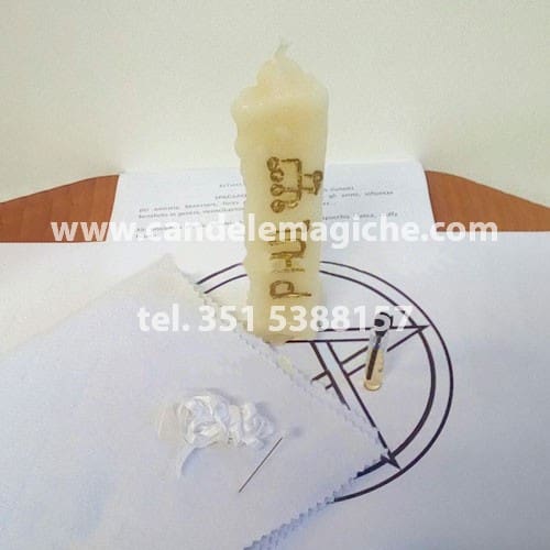 candela bianca dell'arcangelo phul per rituale